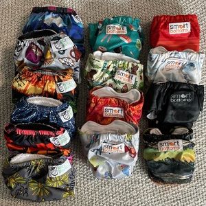 13 all In one Newborn Cloth Diapers